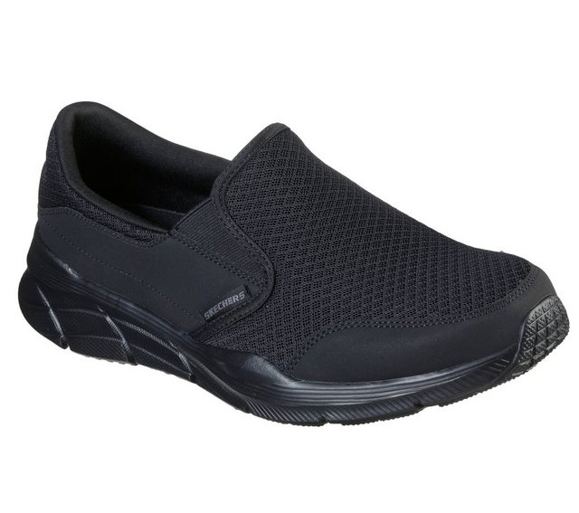 Skechers »Equalizer« Slip-On Sneaker mit Air Cooled Memory Foam Ausstattung (schwarz)