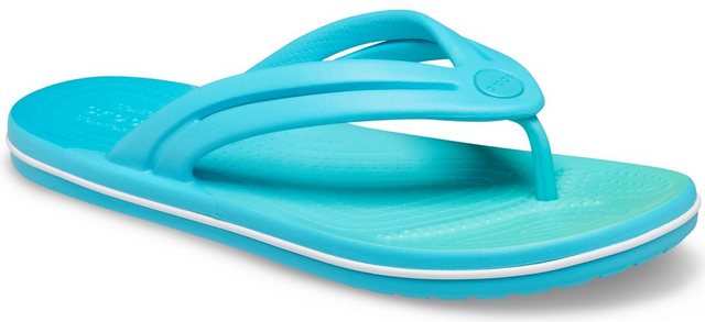 Crocs »Crocband Ombre Flip W« Zehentrenner mit Farbverlauf (aquablau)
