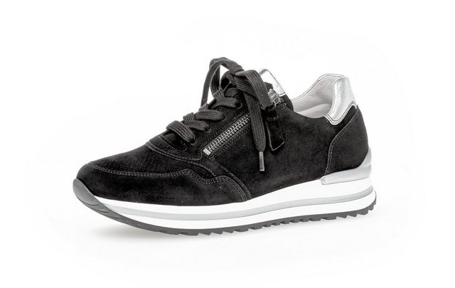 Gabor Sneaker (schwarz|silberfarben)