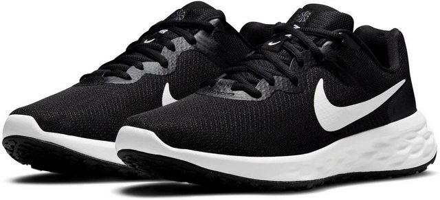 Nike »REVOLUTION 6 NEXT NATURE« Laufschuh (schwarz-weiß)
