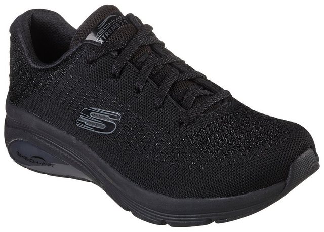 Skechers »SKECH-AIR EXTREME 2.0« Sneaker in Strick-Optik (schwarz)