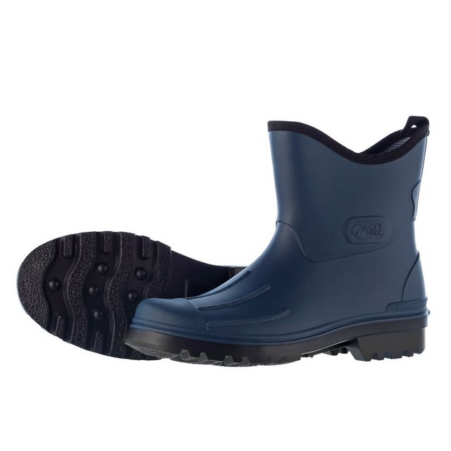 tomBrook Gummistiefelette Herren Regenstiefel Dorfrock – Halbhohe Stiefel Outdoor für Männer (dunkelblau)