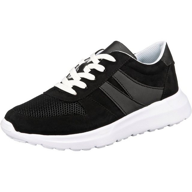 ambellis »Micro Sneakers Low« Sneaker (schwarz/weiß)
