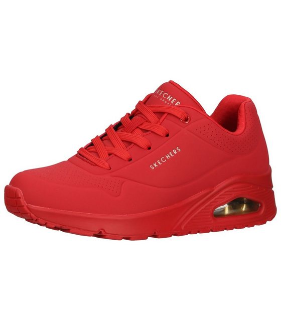 Skechers »Sneaker Lederimitat« Sneaker (Rot)