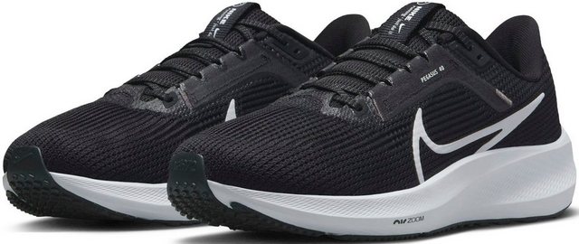 Nike Pegasus 40 Laufschuh (schwarz)