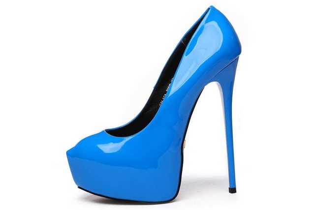 Giaro »Galana 1000 Blue Shiny« High-Heel-Pumps (blau)