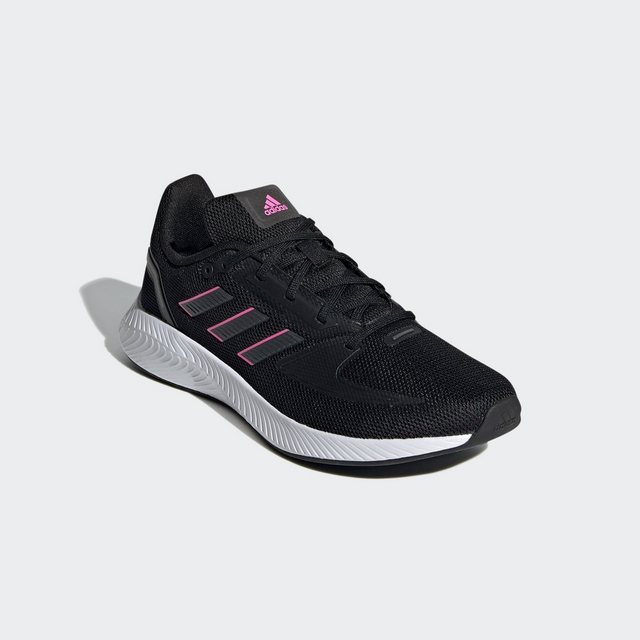 adidas Performance »RUN FALCON 2.0« Laufschuh (Core Black / Grey Six / Screaming Pink)