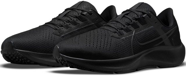 Nike »AIR ZOOM PEGASUS 38« Laufschuh (BLACK/BLACK-ANTHRACITE-VOLT)
