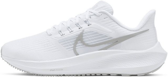 Nike »AIR ZOOM PEGASUS 39« Laufschuh (WHITE-METALLIC-SILVER-PURE-PLATINUM)