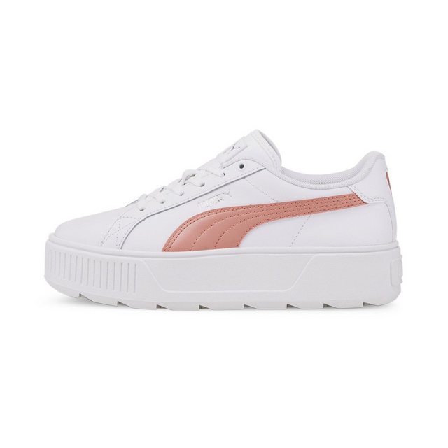 PUMA »Karmen L Damen Sneakers« Sneaker (weiß-pink-schwarz)