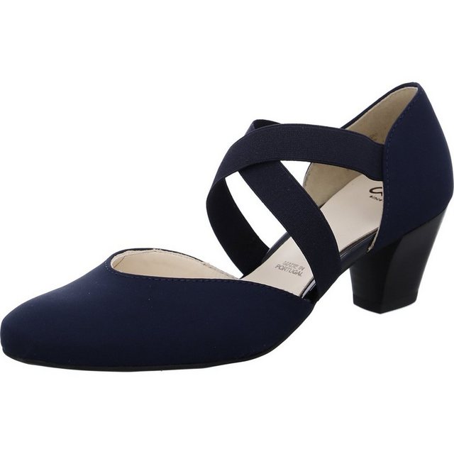 Ara »Ara Schuhe, Pumps Toulouse - Leder-Optik Damen« Pumps (blau 034044)
