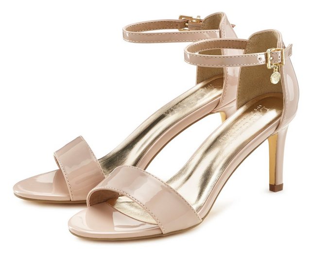 LASCANA Sandalette im zeitlosem Design (beige)