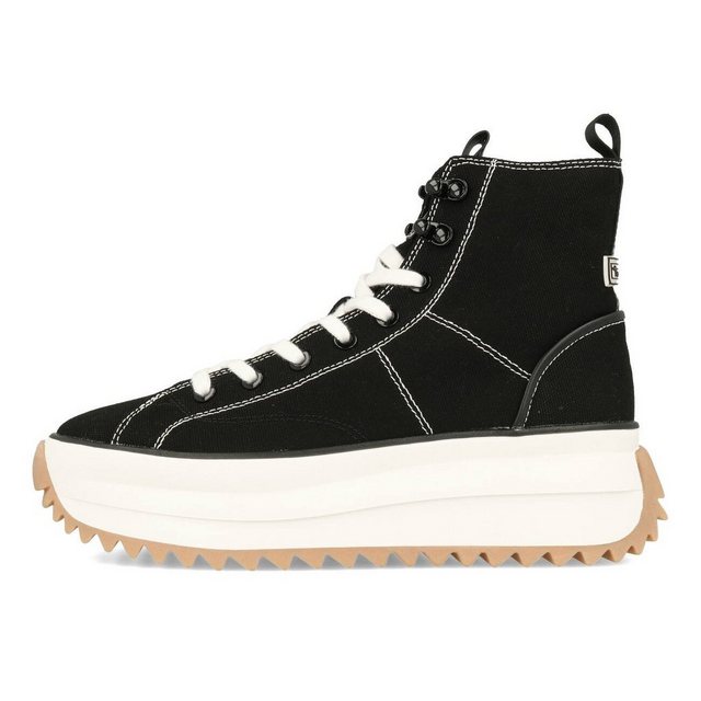 Tamaris Tamaris 1-25201-20-001 Sneaker Boots Canvas Damen Black Ankleboots (schwarz)
