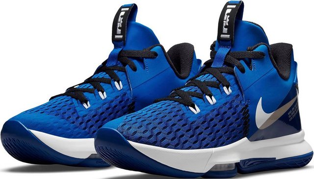 Nike »LEBRON WITNESS 5« Basketballschuh (blau)