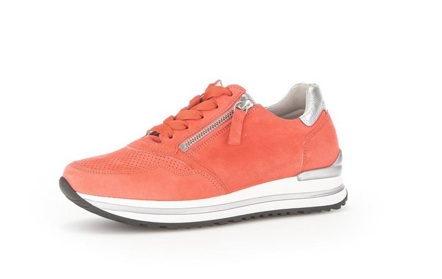 Gabor Sneaker (orange (lachs/silber / 30))