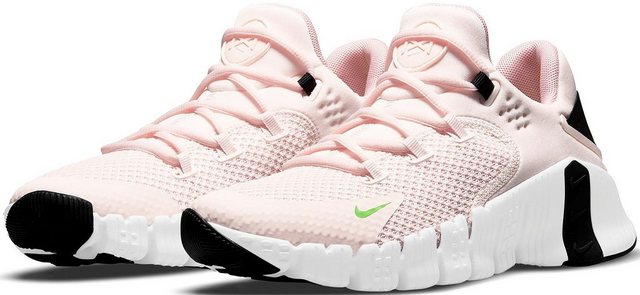 Nike »FREE METCON 4« Fitnessschuh (rosa-neongrün)