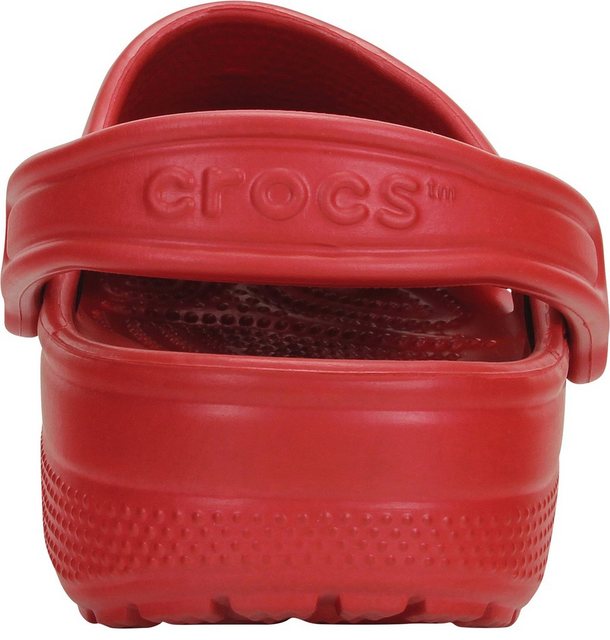 Crocs »Classic Clog« Clog mit leicht genoppter Innensohle (rot)