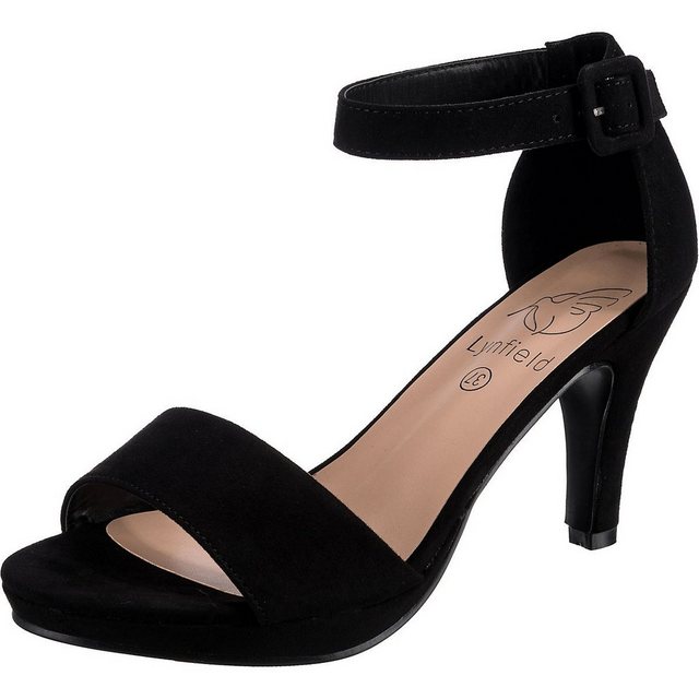 Lynfield »Fashion High Heel Klassische Sandaletten« Sandalette (schwarz)