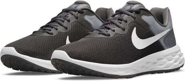 Nike »REVOLUTION 6 NEXT NATURE« Laufschuh (grau-weiß)