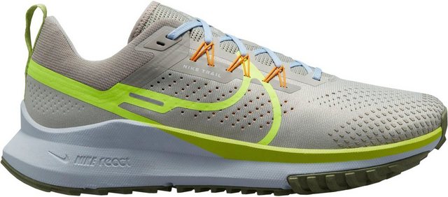 Nike »REACT PEGASUS TRAIL 4 TRAIL« Laufschuh (LT-IRON-ORE-VOLT-COBBLESTONE)