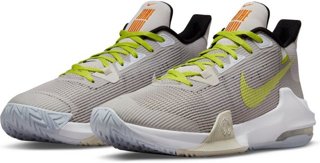 Nike »AIR MAX IMPACT 3« Basketballschuh (grau-lime)