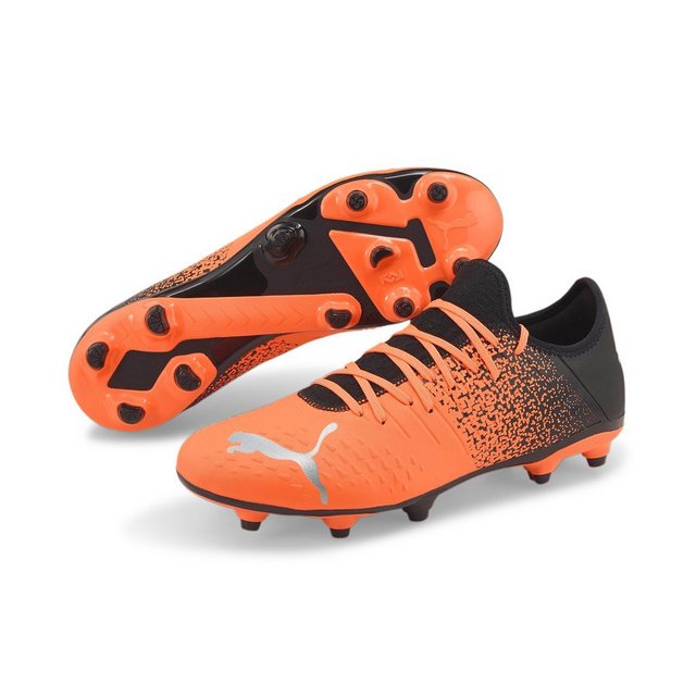 PUMA »FUTURE 4.3 FG/AG Herren-Fußballschuhe Regular« Sneaker (schwarz-orange)