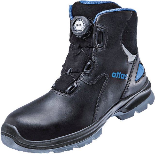 Atlas Schuhe SL9845 XP BOA Sicherheitsstiefel Sicherheitsklasse S3 (blau|schwarz)