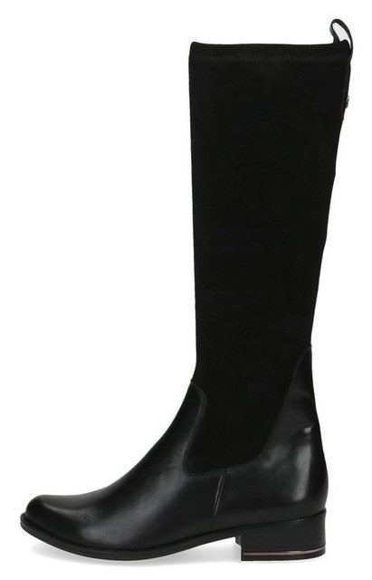Caprice Stiefel mit Stretch-XS-Schaft, bequeme Weite (schwarz)