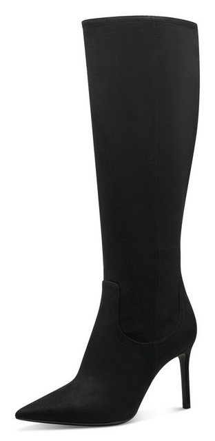 Tamaris High-Heel-Stiefel in eleganter spitzer Form (schwarz)