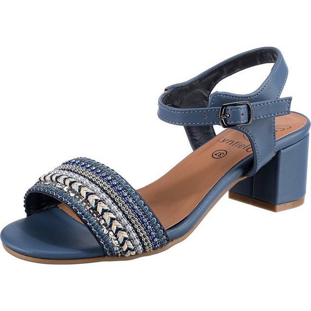 Lynfield »Classic Fashion Klassische Sandaletten« Sandalette (blau)