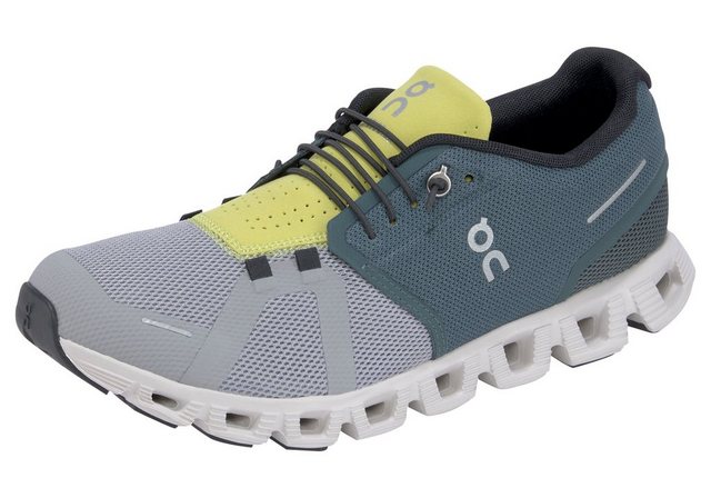ON RUNNING Cloud 5 Laufschuh (olive/alloy-olive/alloy)