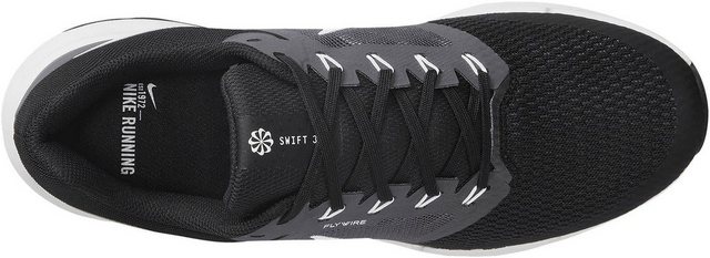 Nike RUN SWIFT 3 Laufschuh (BLACK-WHITE-DK-SMOKE-GREY)